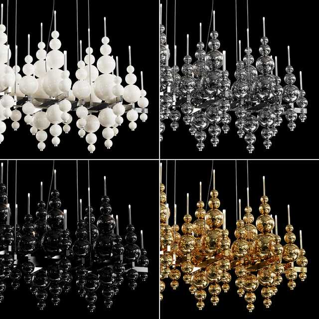 ILFARI Tears From Moon Long Suspending Lights – 3 models and 4 materials — Descargar