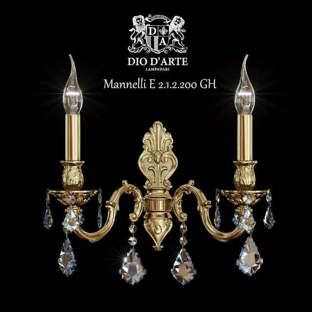 Sconce Dio D'Arte Mannelli E 2.1.2.200 GH — Descargar