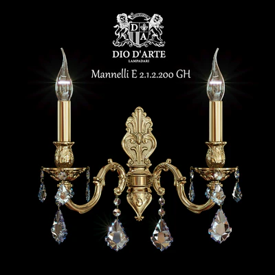 Sconce Dio D'Arte Mannelli E 2.1.2.200 GH — Ver 1