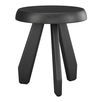 Tabouret Meribel by CASSINA / Round wooden stools — Ver 4