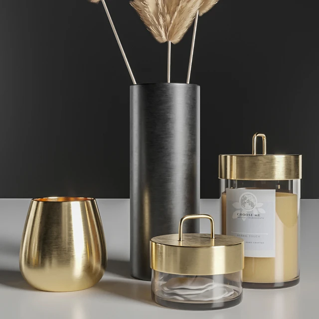 Декоративный набор для туалетного столика / Decorative set 1 — Скачать