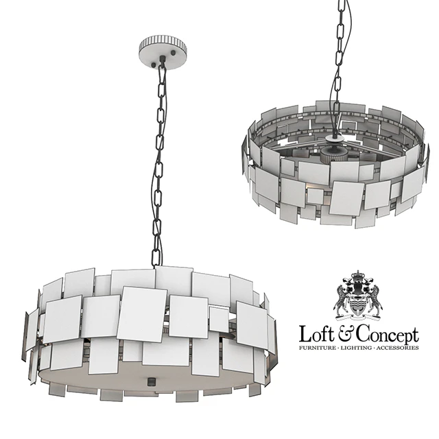 CHANDELIER GOLD PLATE CHANDELIER 4 — Descargar