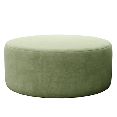 Round Ottoman By Howard Elliott Collection — Вид 4