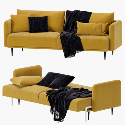 Sofa Loft Sayle Barhat Emerald / Диван Сайле — Ver 4