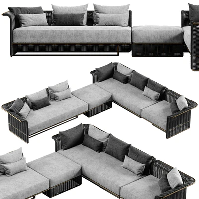 Rugiano Marina sectional sofa — Ver 4