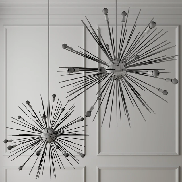 pendant lamp Sputnik — Descargar