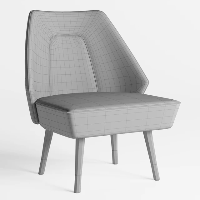 Deux lounge chair — Скачать