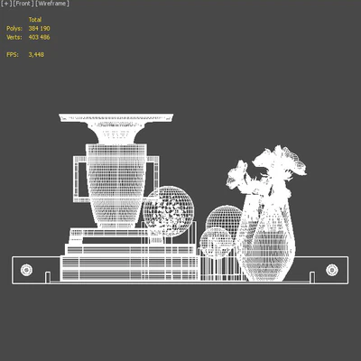 Arteriors anemon decor set — Вид 2
