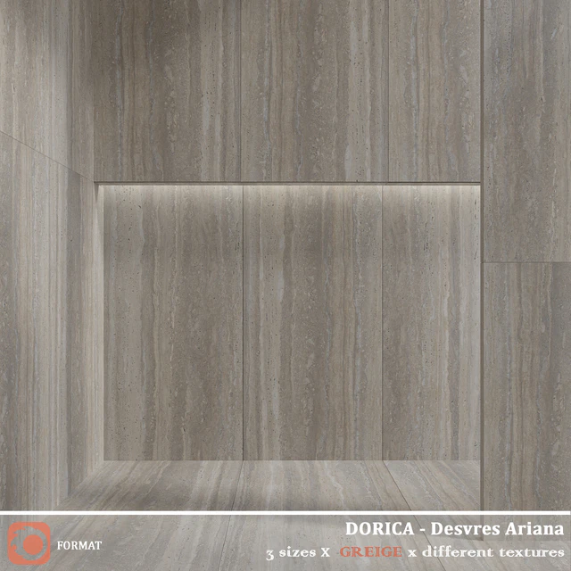 Desvres Ariana DORCIA avorio crema greige — Descargar