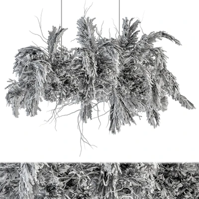 indoor Plant Set 121 - Dried Plant Hanging — Вид 2