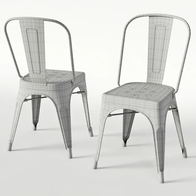 Xavier Pauchard Tolix Style Chair — Descargar