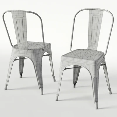 Xavier Pauchard Tolix Style Chair — Ver 2