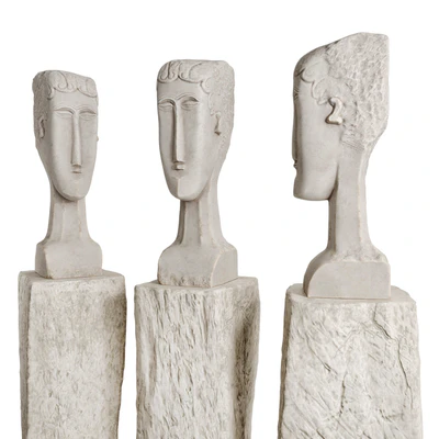 Female head figure — Вид 3