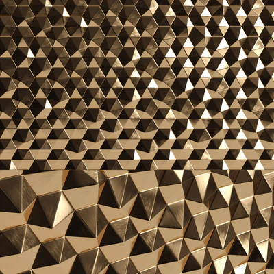 3D panels Hexagons — Вид 2
