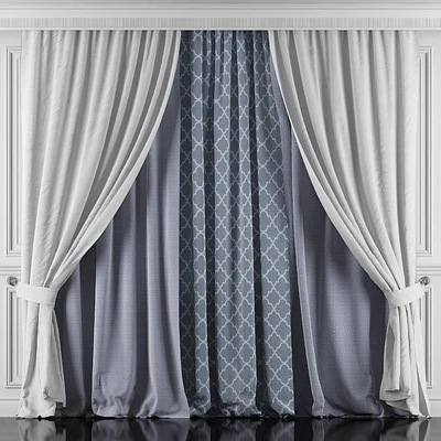Curtains with window 382 — Ver 1