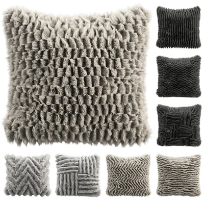 Fur pillow set 4 — download