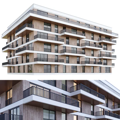 Modern Residential Building 33 — Вид 3