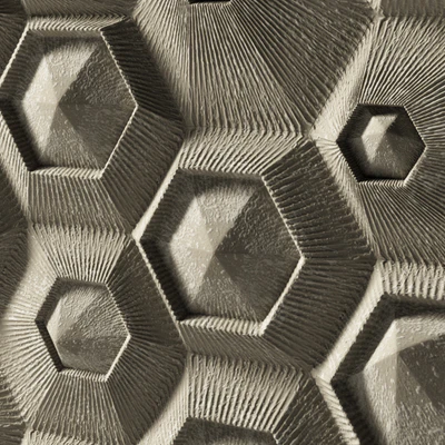 3D panel - hxf-04 Exagon - by Elija Porter — Вид 2