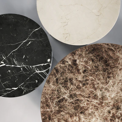 Marble Side Tables Set 1 — Ver 2