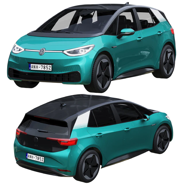 Volkswagen ID3 2021 — Descargar