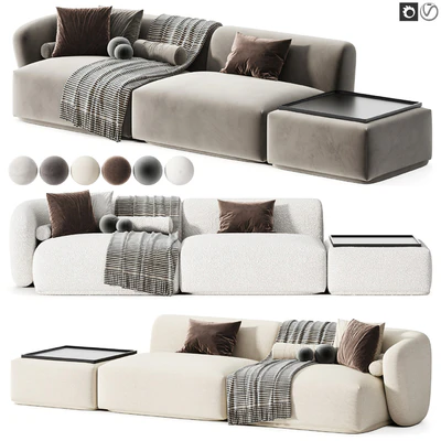 Modular sofa Fabro 4 — Вид 1
