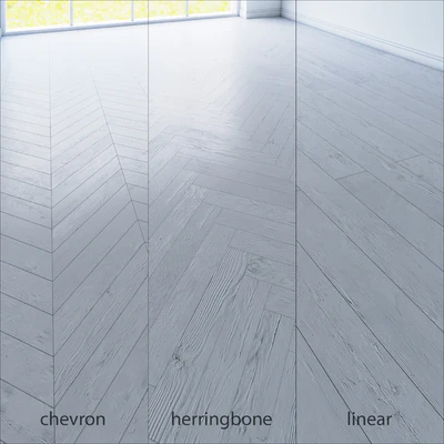 Parquet. Chevron, herringbone, straight. — Ver 1