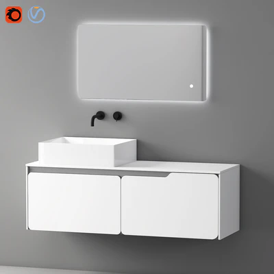 Modern Bathroom Cabinet | No. 084 | SOLIDO — Ver 2