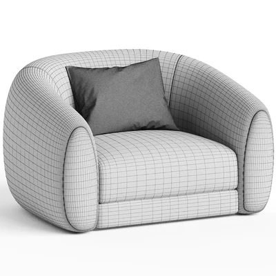 BARNABAS ARMCHAIR by Hamilton — Ver 2