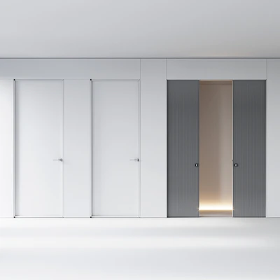 Aladin Swing Mono and Pocket door by Glas Italia set 02 — Ver 3