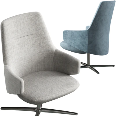 Lounge armchair LD Seating Melody ML-L — Ver 2