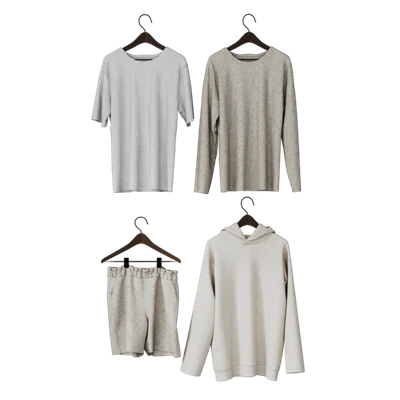Clothes for dressing room / store 005 — View 4