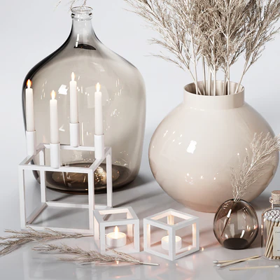 Neutral Decorative Set 04 — Ver 3