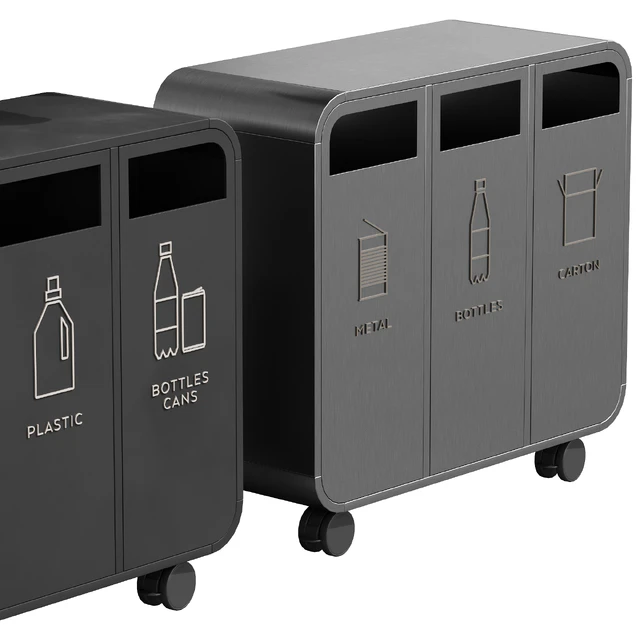 532 exterior and architecture 24 litter bins Recycling Cloud by TreCe — Descargar