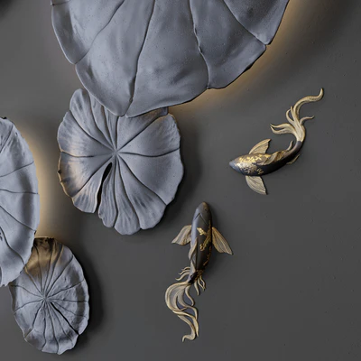 Wall decor - Water Lily — Ver 2
