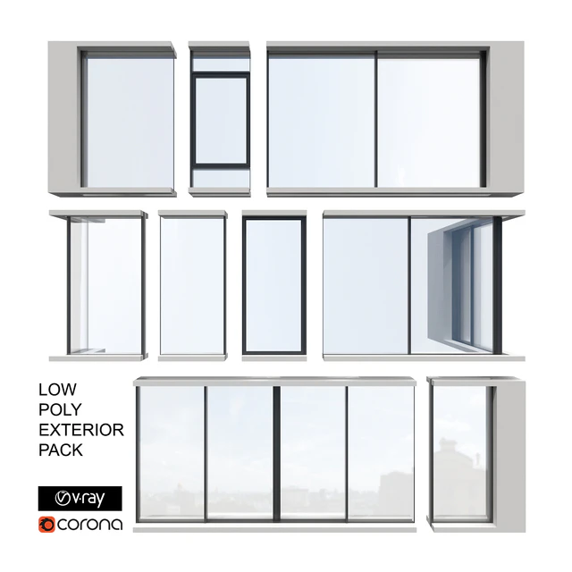 Exterior Sliding System Set — Скачать