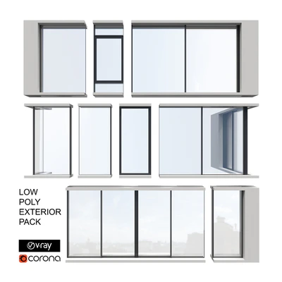 Exterior Sliding System Set — Вид 1