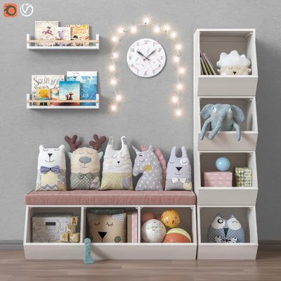 Toys and furniture set 36 — Ver 1