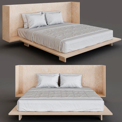 Plywood bed — Ver 1