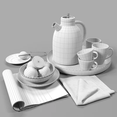 Tea set 01 — Ver 2