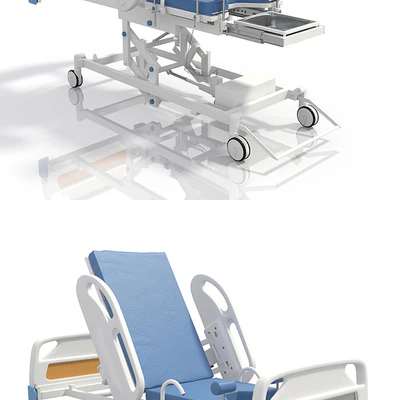 Medical armchair-bed for delivery — Ver 2