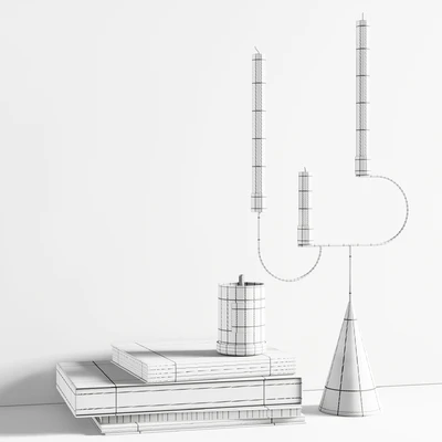 AVE Decorative Set With Candle — Ver 2