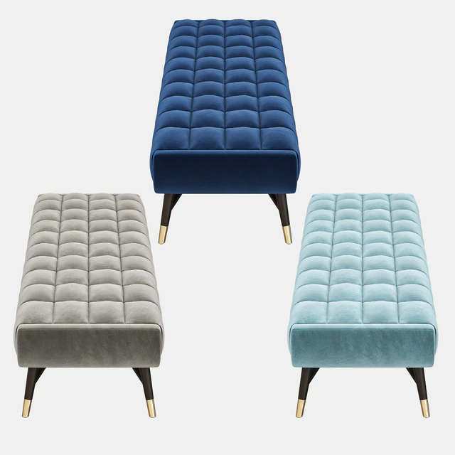 Newenton Upholstered Bench — Скачать