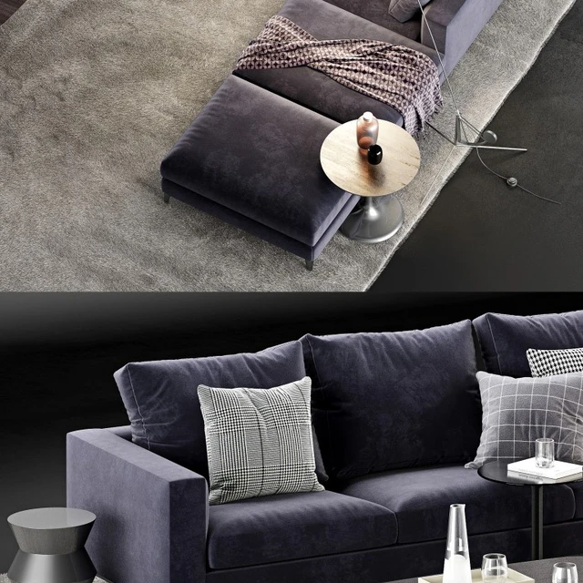 Minotti Andersen Sofa 5 — Скачать