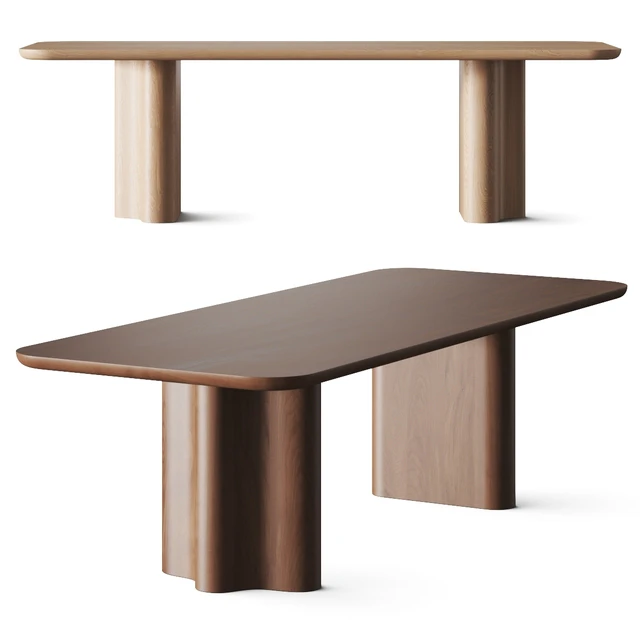 Crate and Barrel Carena Dining Table — Descargar