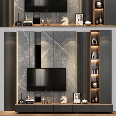 TV shelf 0350 — Ver 1