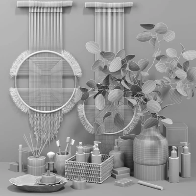 Decorative set for bathrooms and living rooms — Вид 4