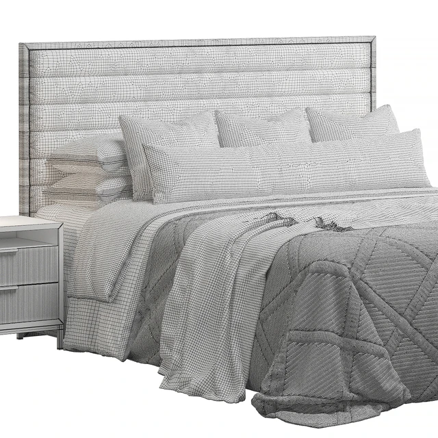 Westbury Rectangular Bed — Скачать