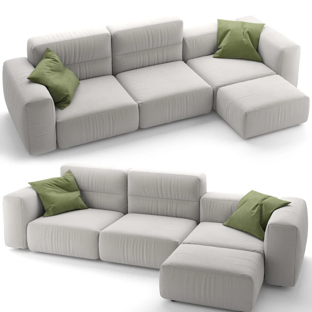 Marenelli Home Manhattan Piping Sofa — Descargar