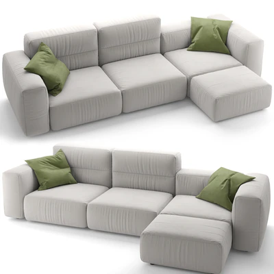 Marenelli Home Manhattan Piping Sofa — Ver 3