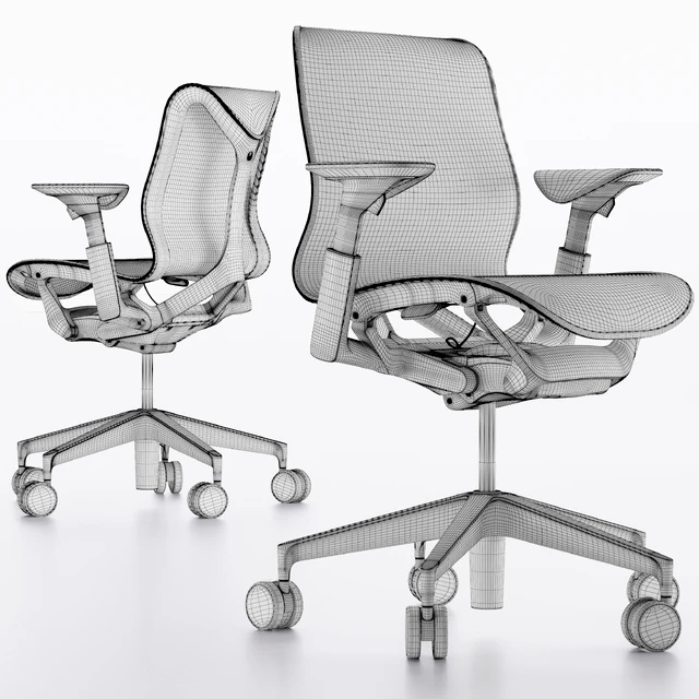 Low-Back Cosm Chair by Herman Miller — Descargar